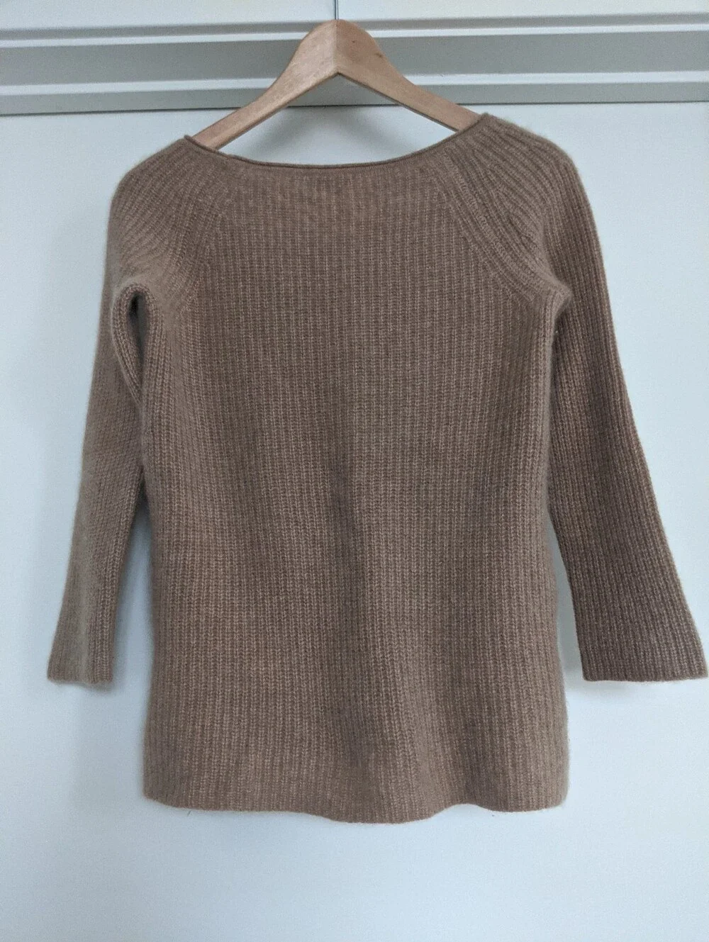 CALYPSO St. Barth Ribbed Crewneck Sweater - Brown